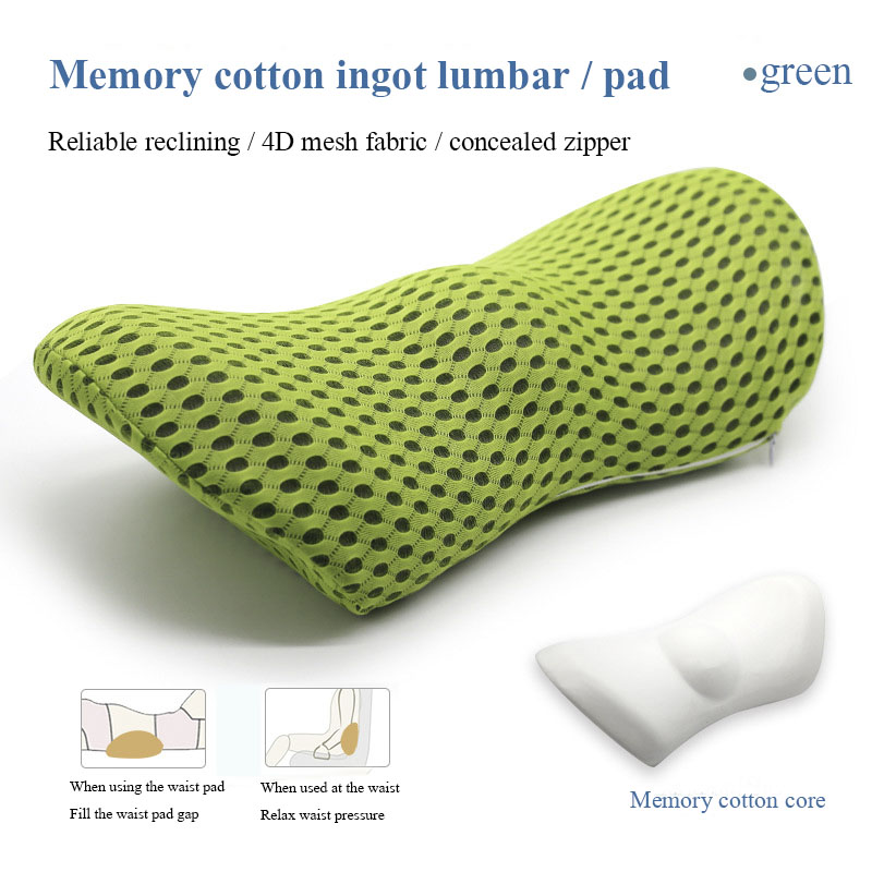 Lumbar Support Pillow For Side Sleepers Pregnancy Relieve Hip Coccyx Sciatica Pain Machine Chair Back Cushion Waist Car Seat
